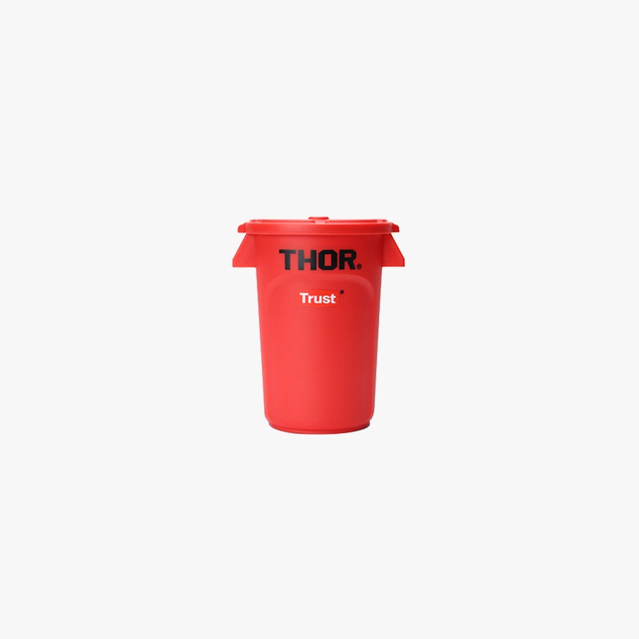 캐리마켓 -  [토르 컨테이너] 원형 컨테이너 mini RED
