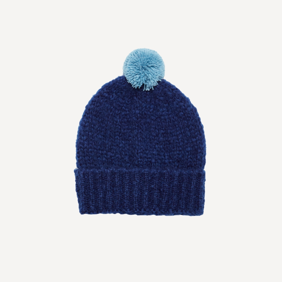 캐리마켓 -  [위켄드하우스키즈] Blue wool hat