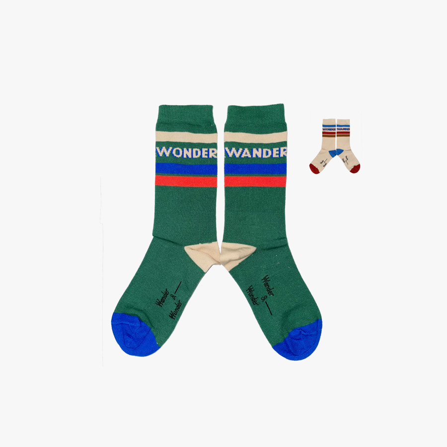 캐리마켓 -  [원더앤원더] Stripe Socks