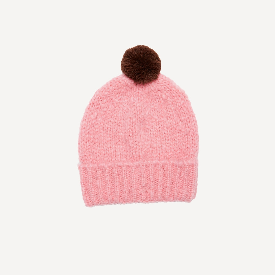 캐리마켓 -  [위켄드하우스키즈] Pink wool hat