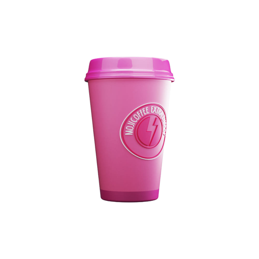 캐리마켓 -  MOJIPOWER 모지파워 휴대용 보조배터리 파워뱅크 4500mAh 커피컵
