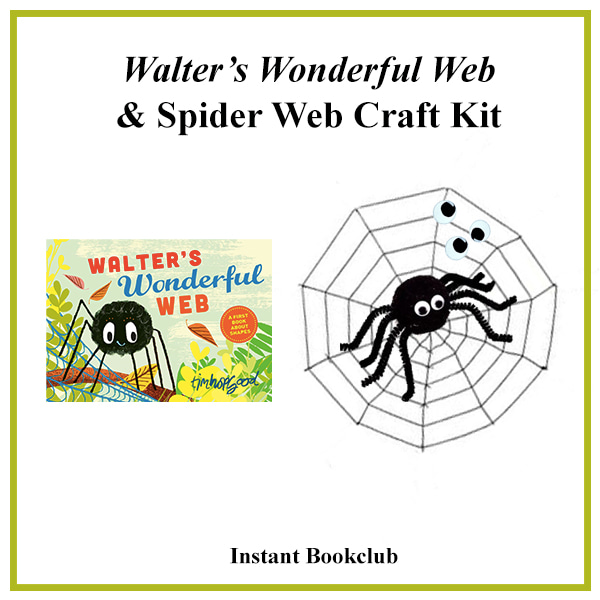 캐리마켓 -  [Instant Writing] Walter&#039;s Wonderful Web(Book + Spider Craft Kit)