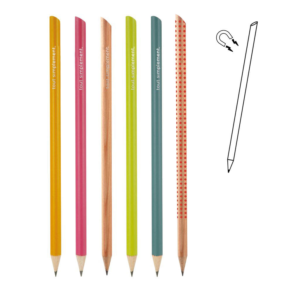 캐리마켓 -  [Tout simplement] 우드 마그넷 연필 6컬러