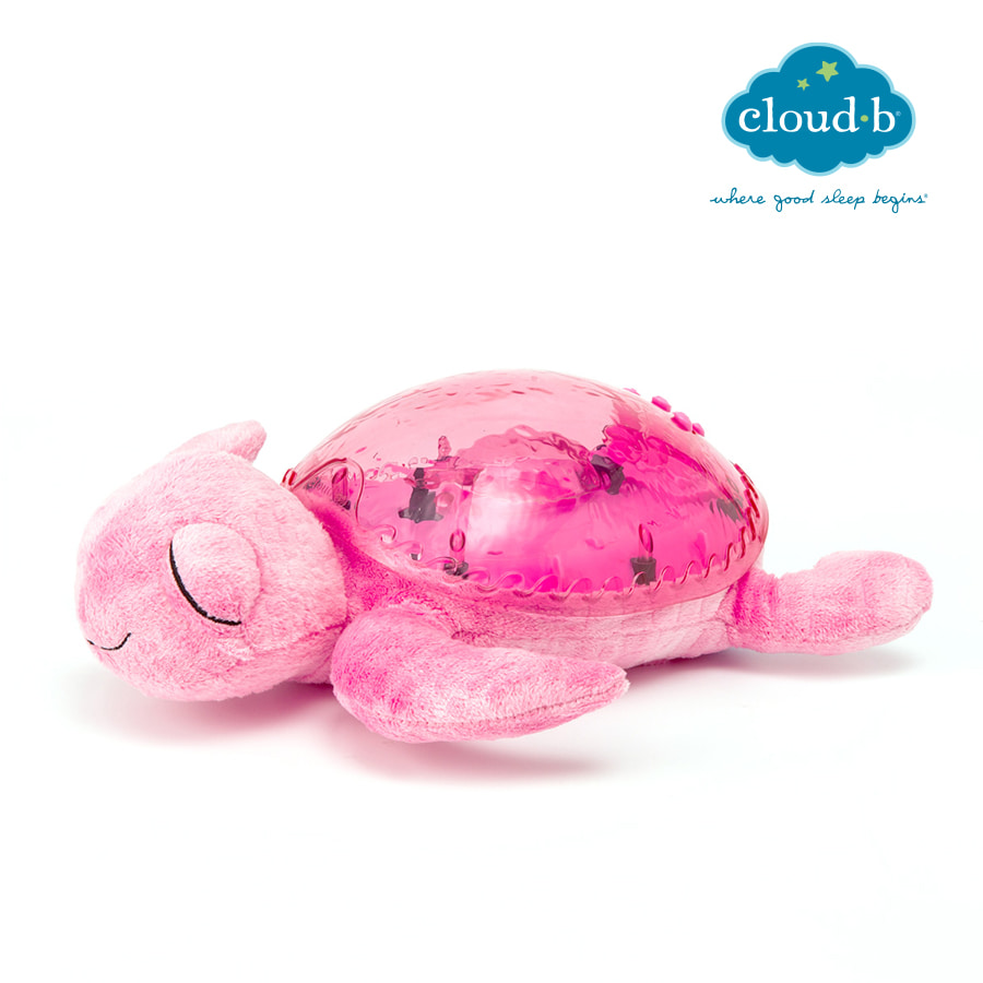 캐리마켓 -  [클라우드비] 물결 멜로디 수면인형 거북이 핑크