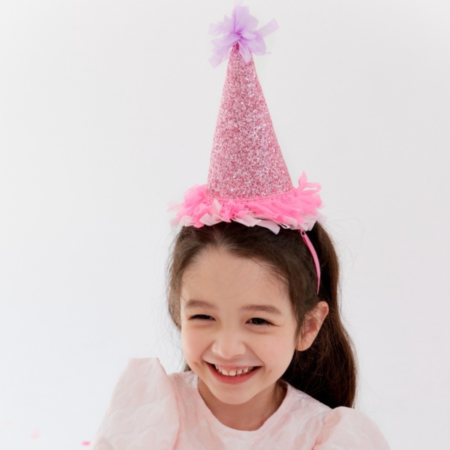 캐리마켓 -  [라라풀] Pink Glitter party hat