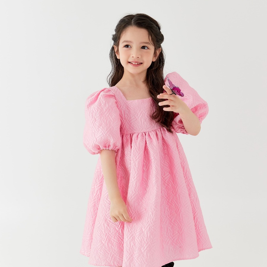 캐리마켓 -  [라라풀] Pink square dress