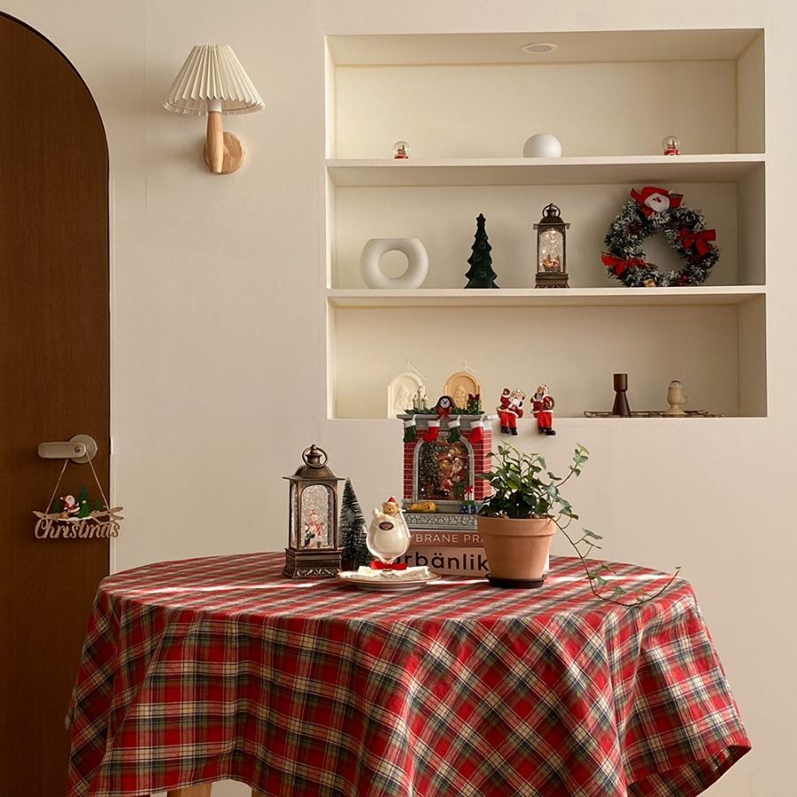 캐리마켓 -  [헤이버터] 산타의선물 크리스마스 테이블보 식탁보