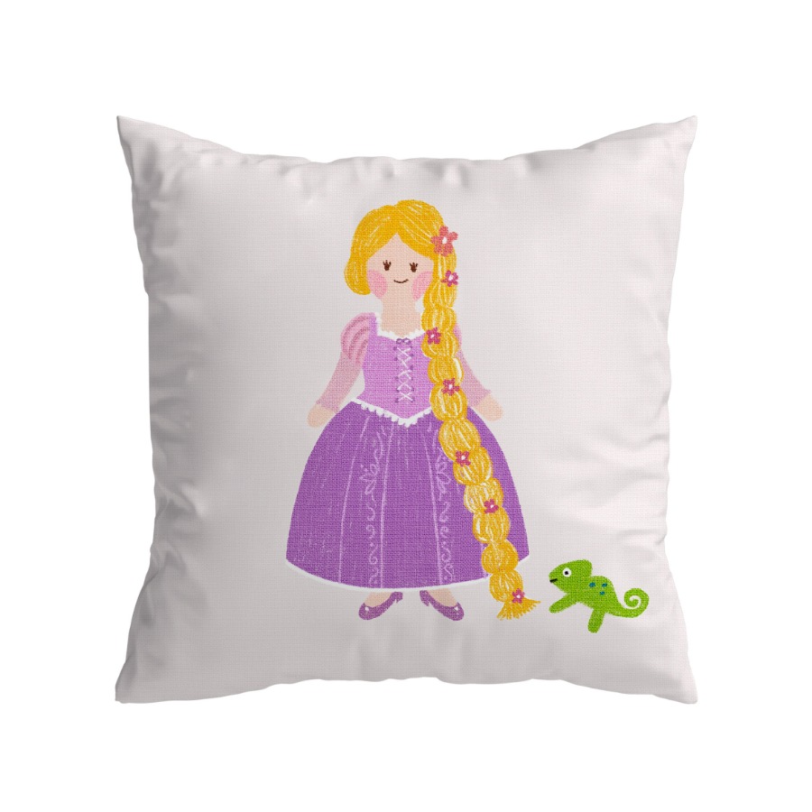 캐리마켓 -  [드로잉에이미] Little Rapunzel cushion