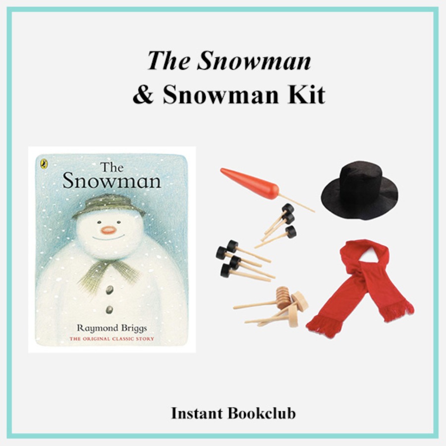 캐리마켓 -  [Instant Writing] The Snowman (Book + 눈사람 만들기 키트), 인스턴트 북클럽