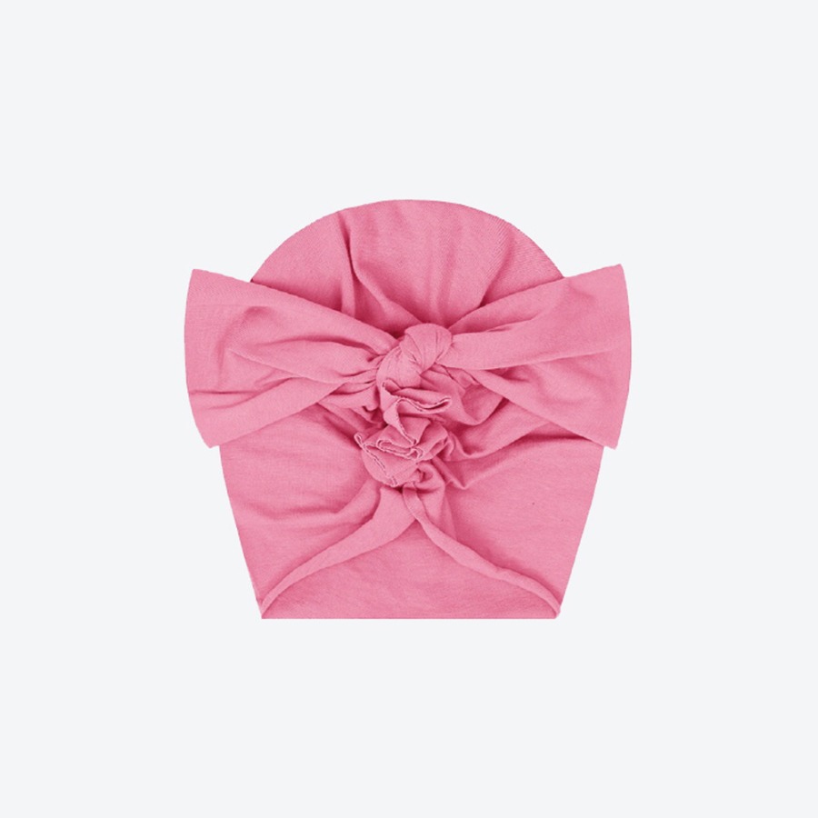 캐리마켓 -  자라다 자라난다 아기터번 : 분홍색