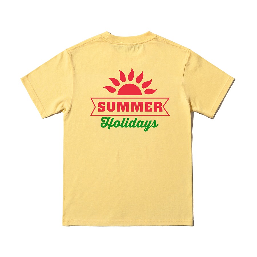 캐리마켓 -  [슈퍼핀] Holidays 크루넥 반팔 티셔츠