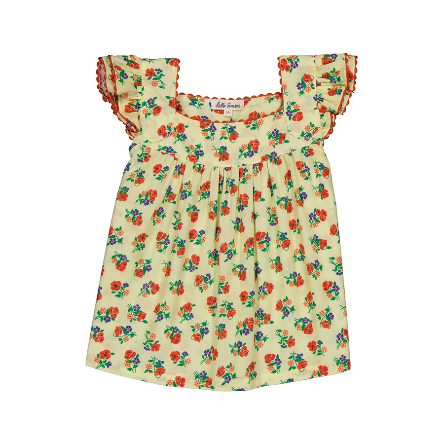 캐리마켓 -  [헬로시모네] Kiria blouse Coquelicot