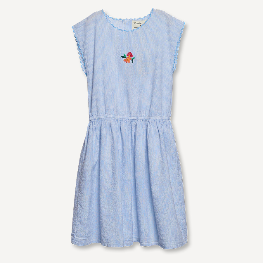 캐리마켓 -  [원더앤원더] Franca Dress blue stripe