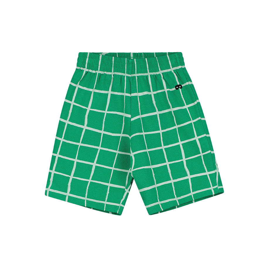 캐리마켓 -  [보러브스] Kelly Green Grid Shorts