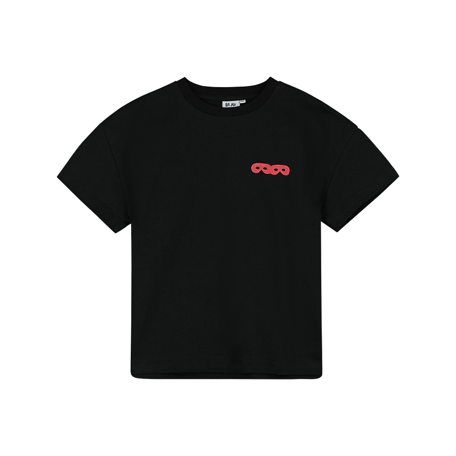 캐리마켓 -  [보러브스] Black Oversized `Adventure` T-shirt