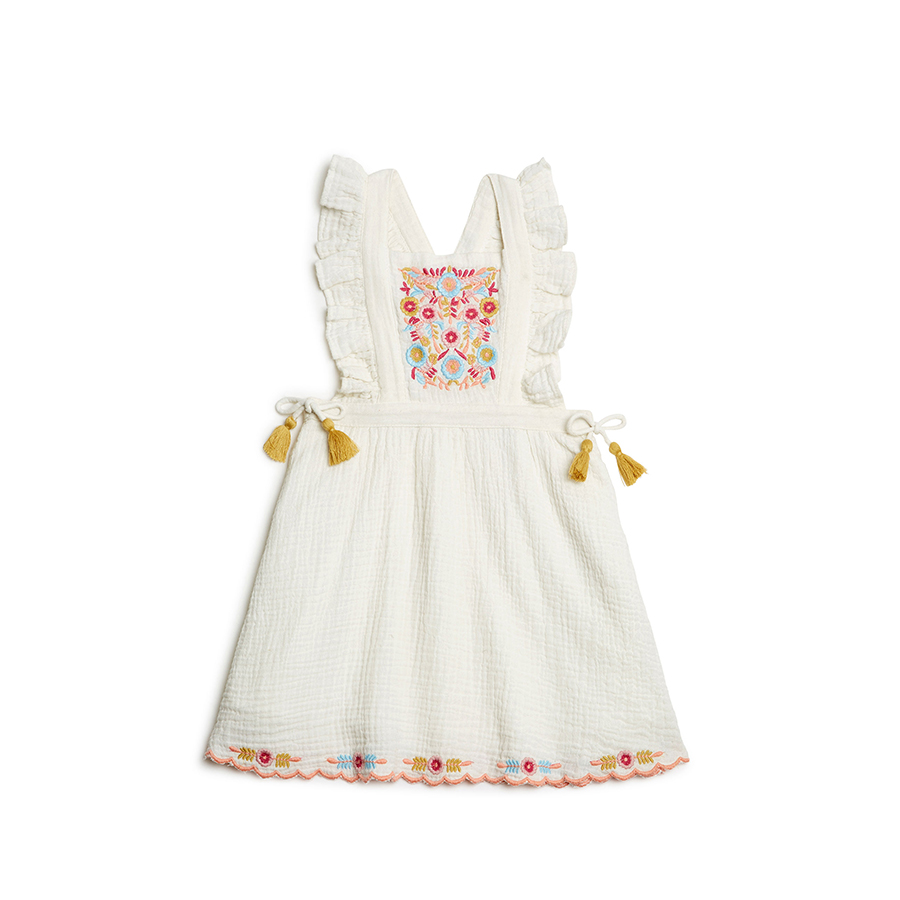 캐리마켓 -  [루이스미샤] Dress Huguette White (8~10y)