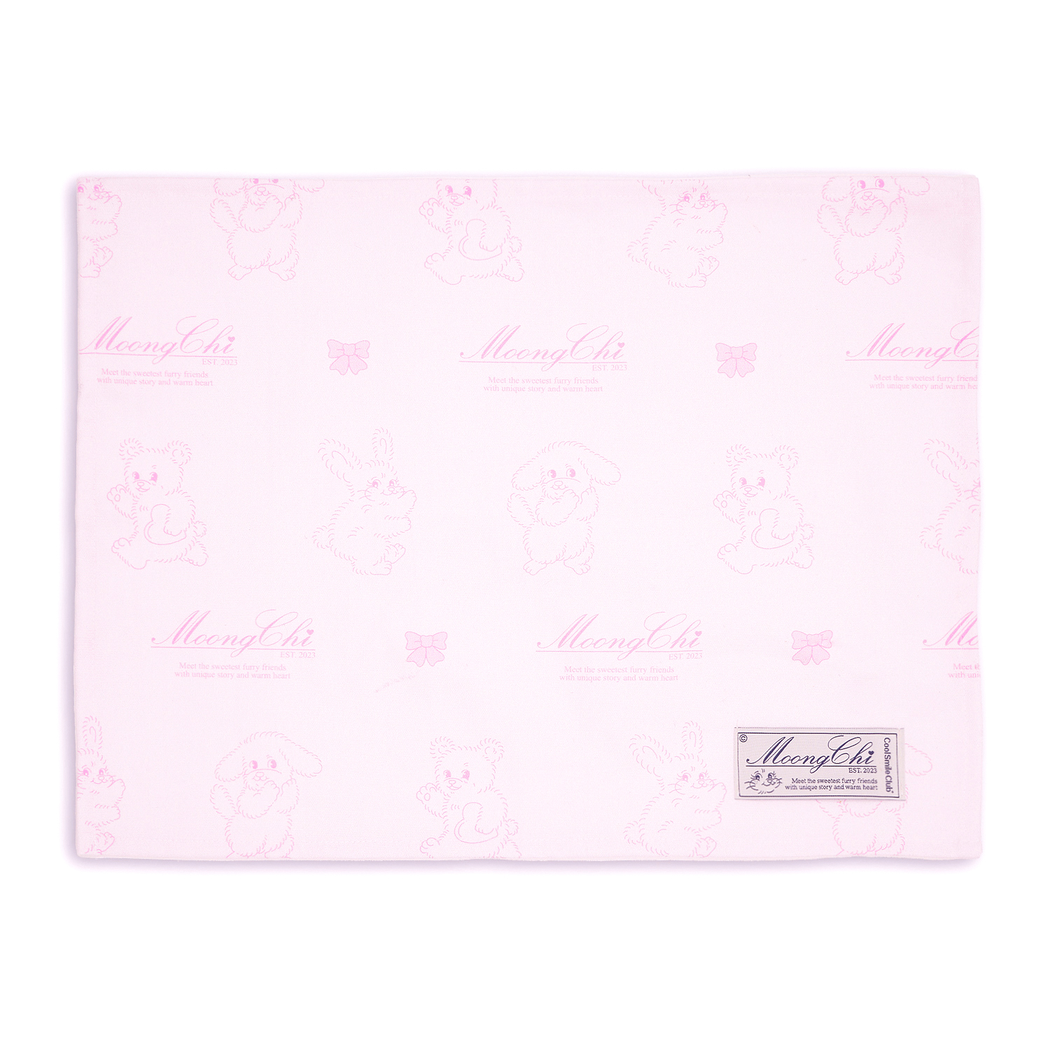 캐리마켓 -  [Cool Smile Club] Baby Pink Moongchi Tablemat