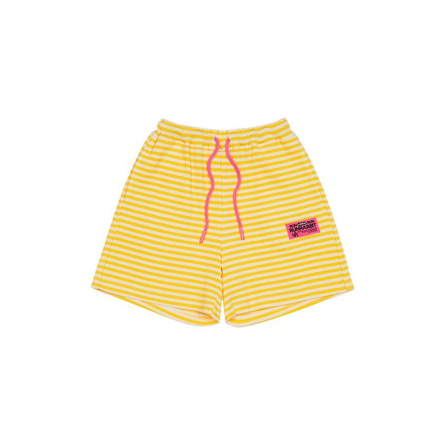 캐리마켓 -  [런레빗] Graphic Stripe Short Yellow