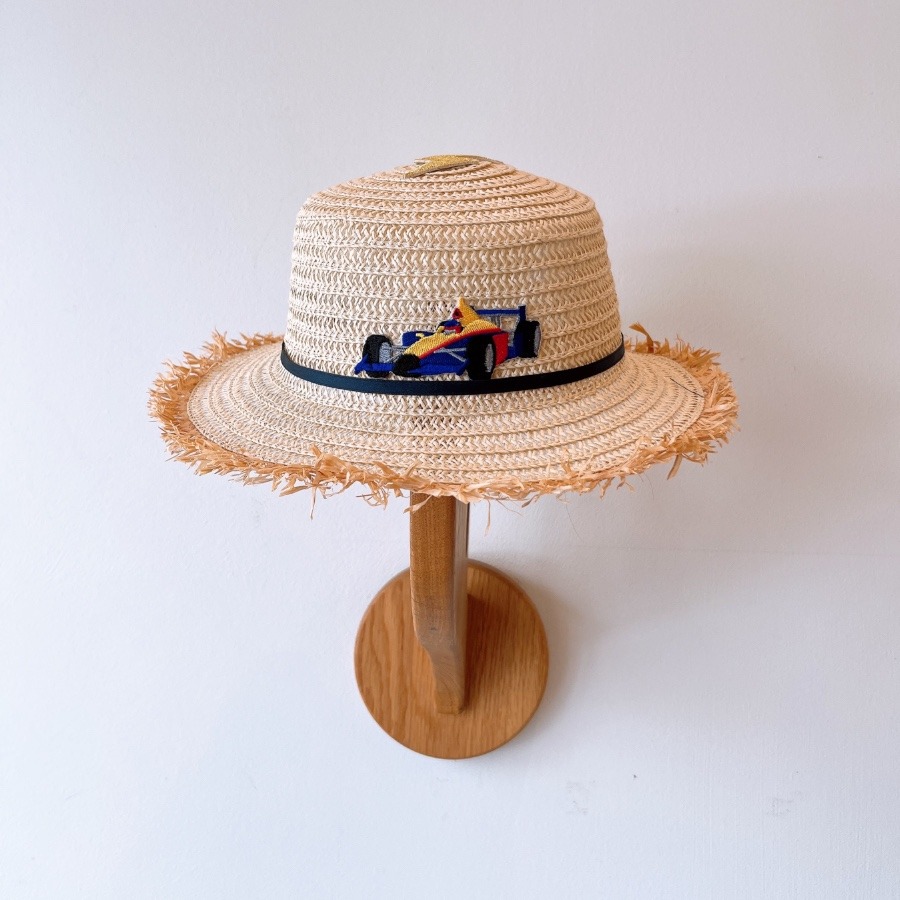 캐리마켓 -  [아비앙또 떼뜨] Blue racing car Hat (토들러)