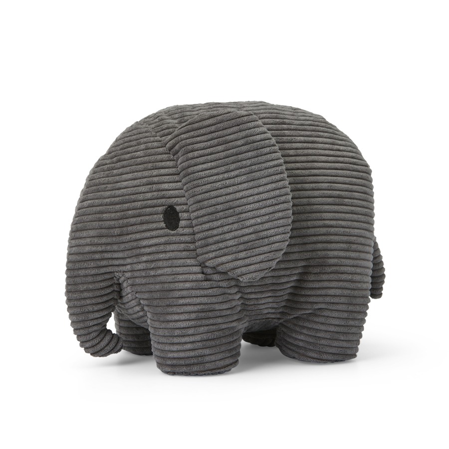 캐리마켓 -  [BON TON TOYS] Elephant Corduroy Grey - 33cm