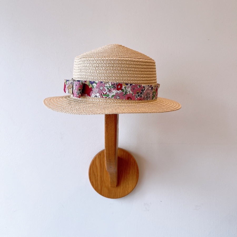 캐리마켓 -  [아비앙또 떼뜨] Pink Floral Hat (토들러)