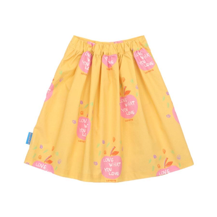 캐리마켓 -  [러브에뜨] Yellow mustard LOVETTE apple skirt