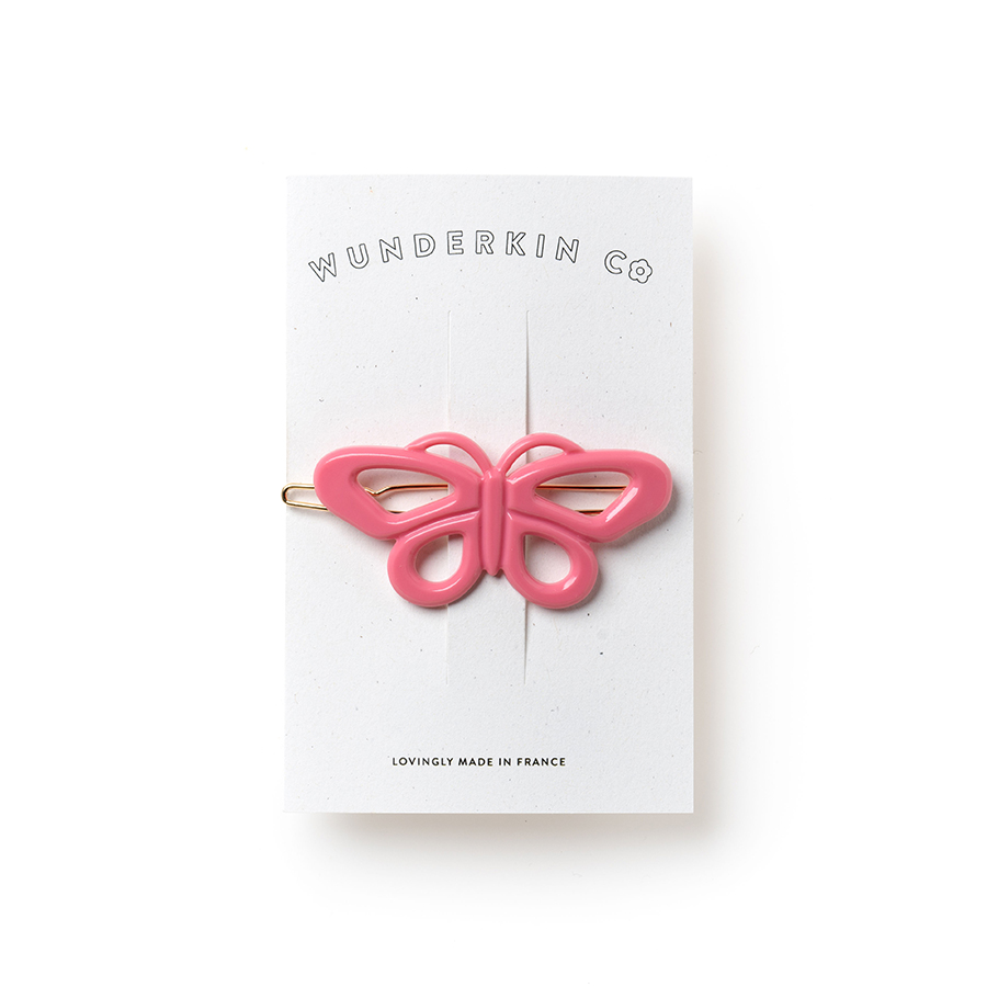 캐리마켓 -  [운더킨] Butterfly Clip Raspberry