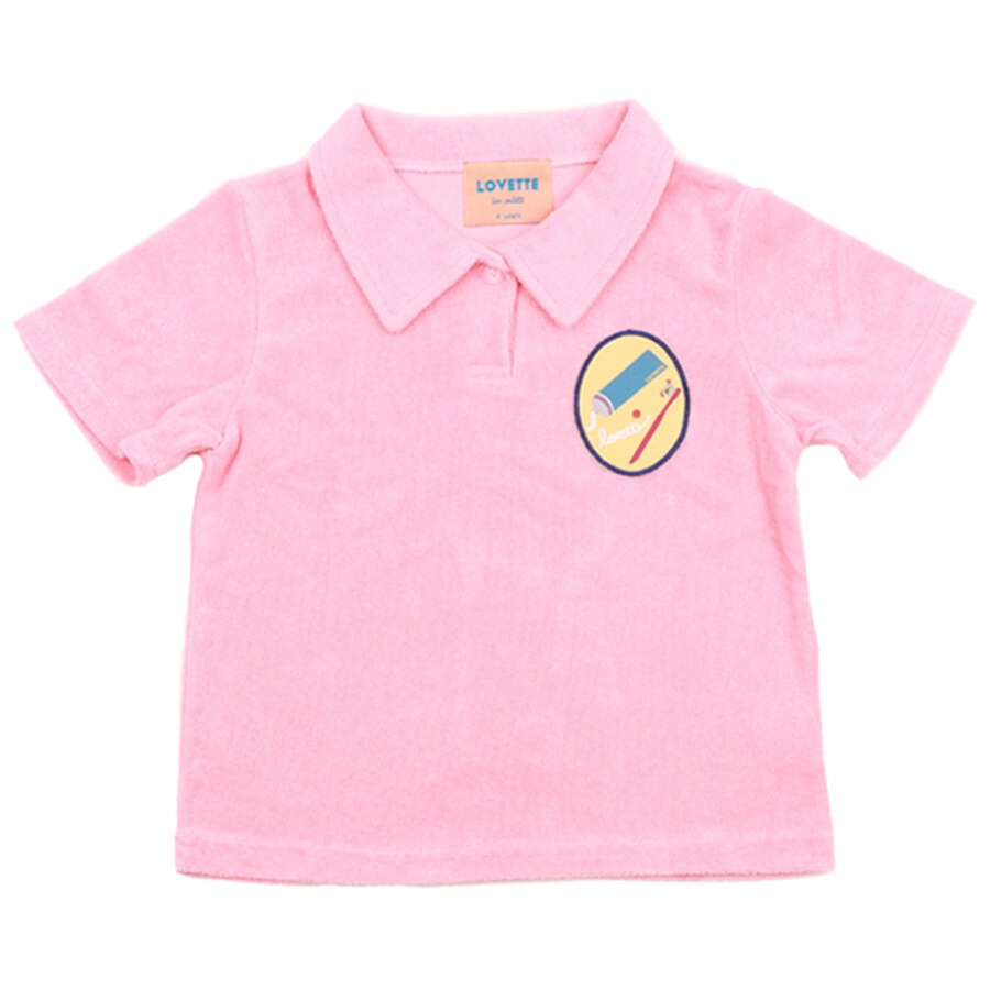 캐리마켓 -  [러브에뜨] Pink terry LOVETTE polo shirt