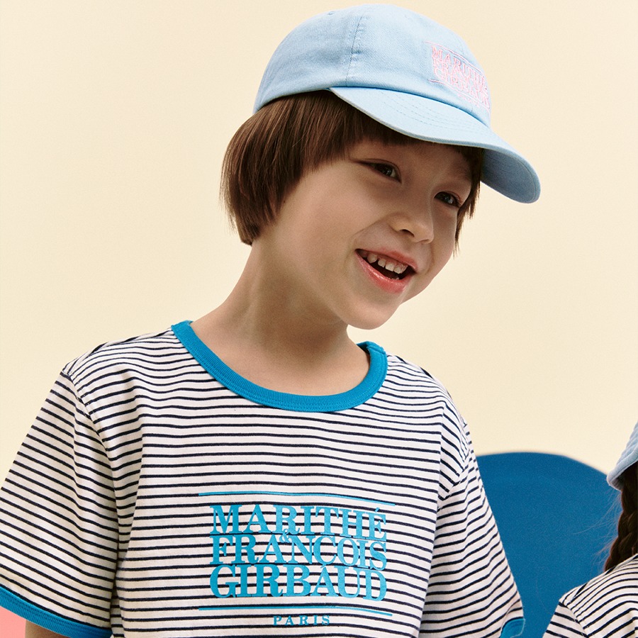 캐리마켓 -  [마리떼 앙팡] ENFANT CLASSIC LOGO CAP light blue
