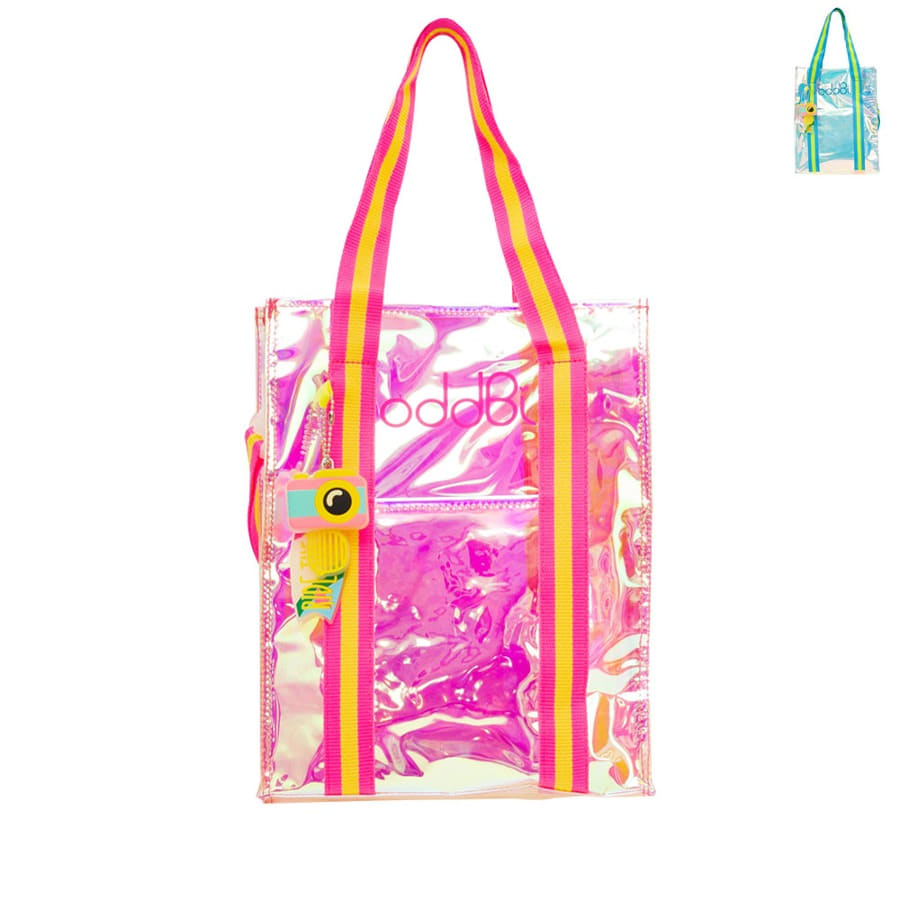 캐리마켓 -  오드비 트와일라잇 홀로그램 네온 세컨백 핑크 Pink Twilight Neon Hologram Neon Second Bag oddBi 판매가
