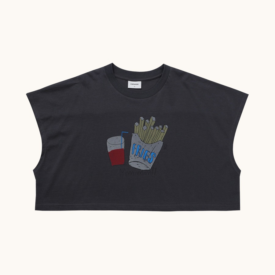 캐리마켓 -  [엔페이퍼] 포테이토 크롭 티셔츠