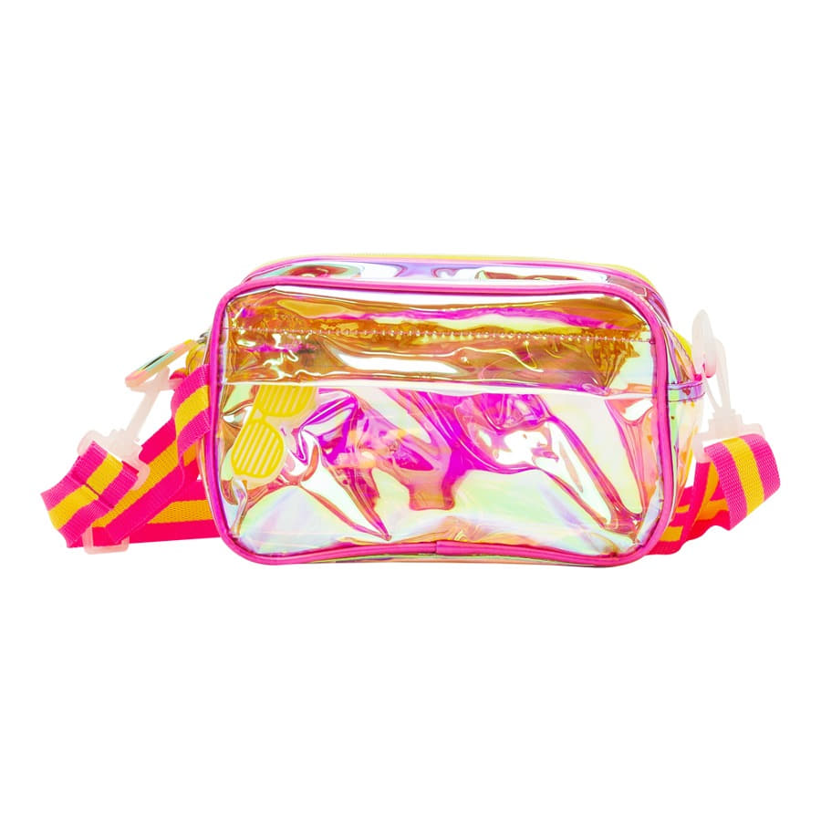 캐리마켓 -  오드비 트와일라잇 홀로그램 네온 숄더백 핑크 Pink Twilight Neon Hologram Neon Shoulder Bag oddBi