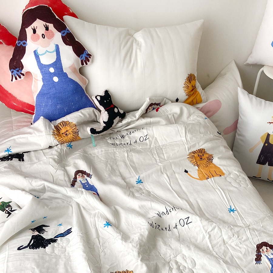 캐리마켓 -  [드로잉에이미] The wizard of OZ summer bed comforter set