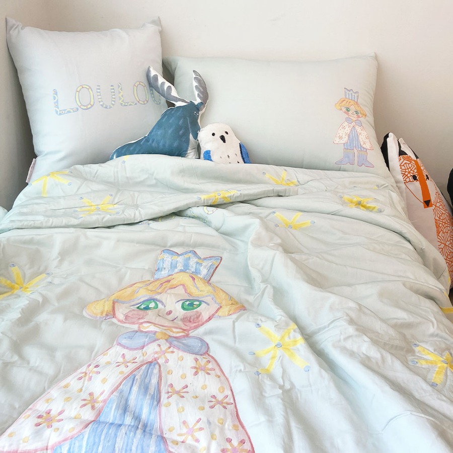 캐리마켓 -  [드로잉에이미] Loulou summer bed comforter set