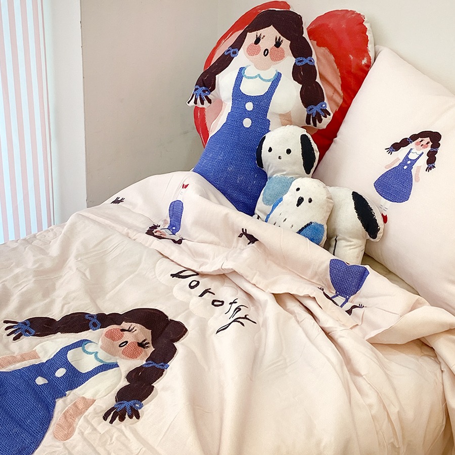 캐리마켓 -  [드로잉에이미] Dorothy summer bed comforter set
