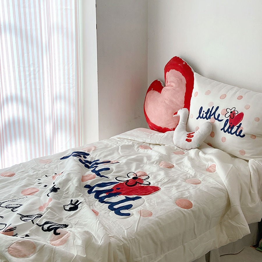 캐리마켓 -  [드로잉에이미] Lalala summer bed comforter set