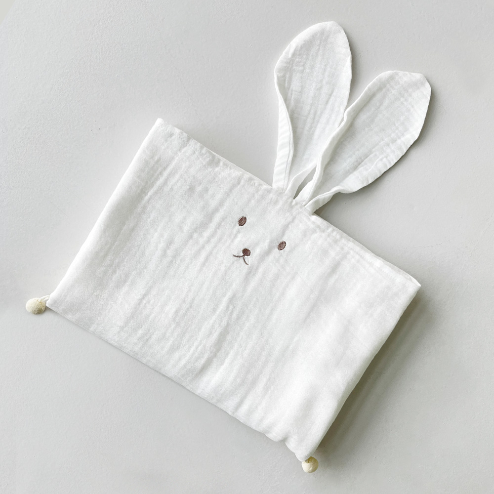 캐리마켓 -  [프랑브아즈] 버니버니(Bunny Bunny) 면모달 블랭킷 BB(75x100)