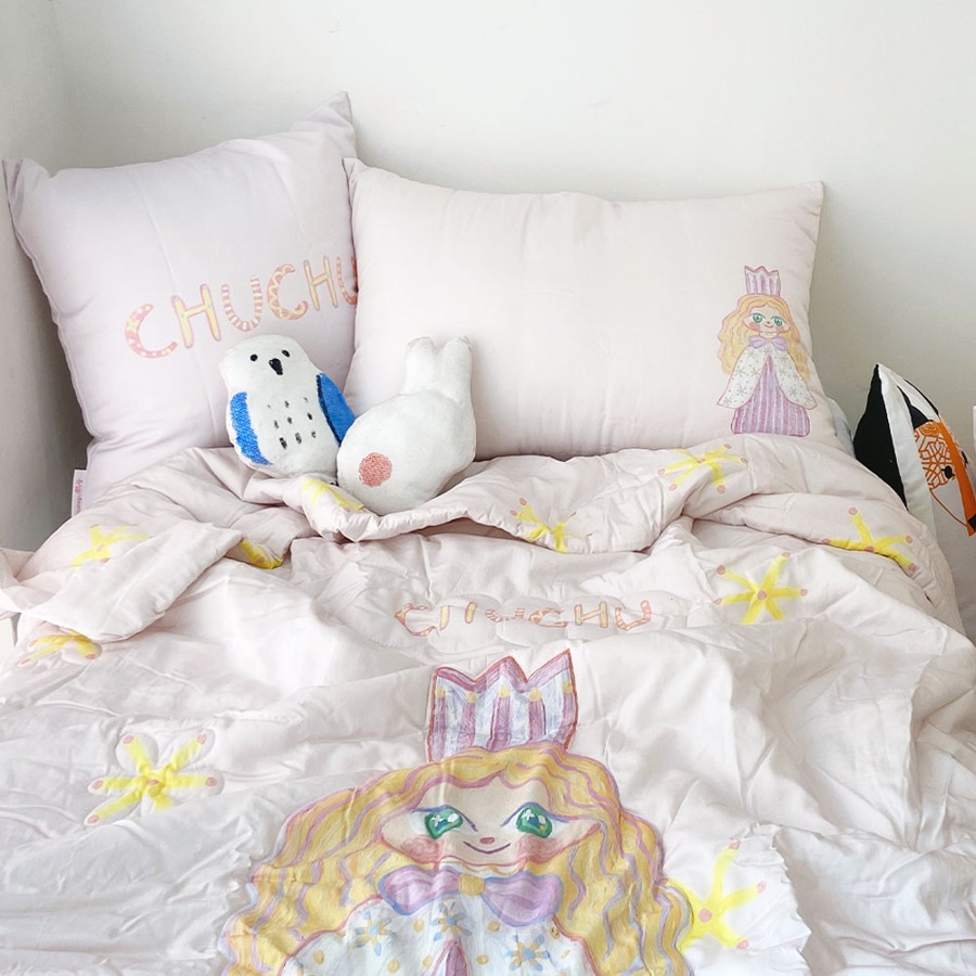 캐리마켓 -  [드로잉에이미] Chuchu summer bed comforter set