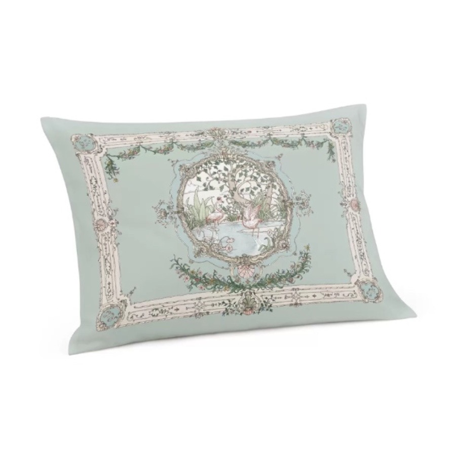 캐리마켓 -  [아뜰리에슈] Satin Cushion – Tapestry Olive Green