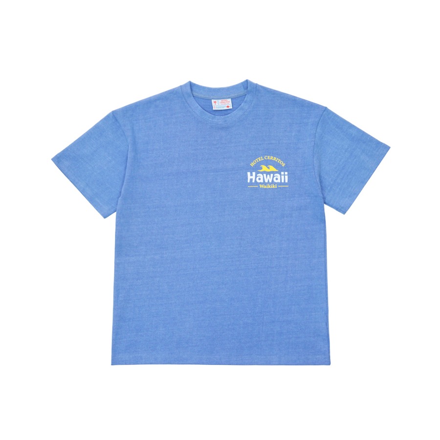 캐리마켓 -  [호텔세리토스] (성인) Hawaii BigWave T-Shirt [Blue]