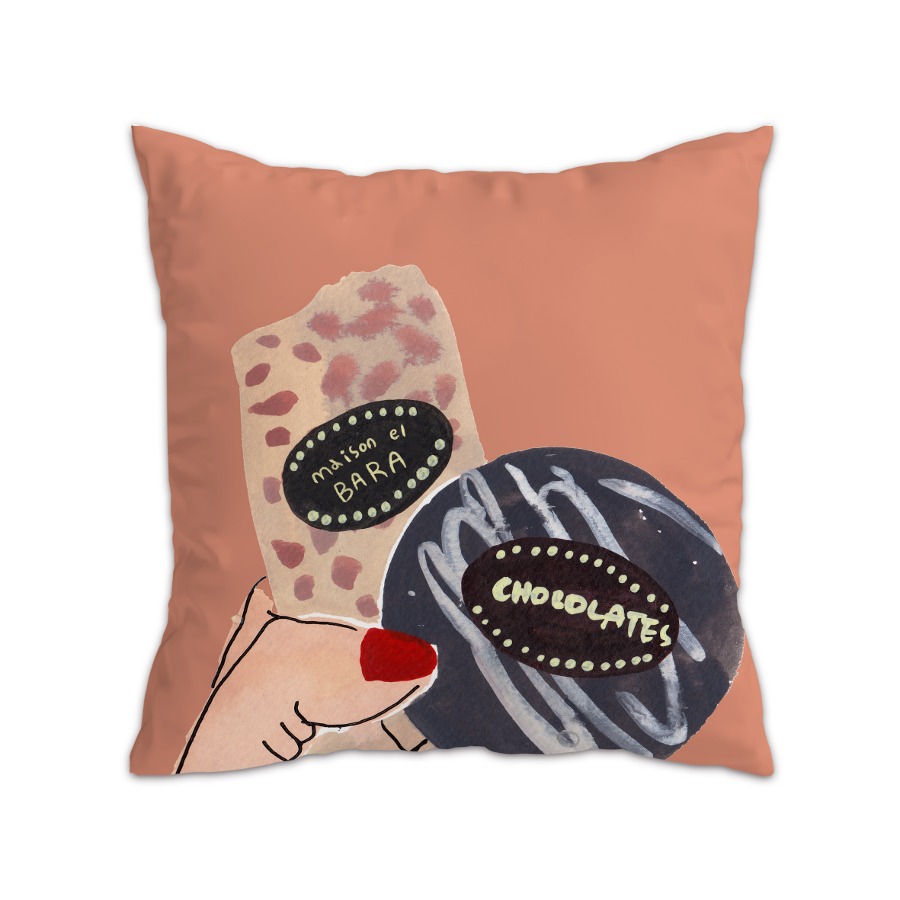 캐리마켓 -  [a.o.b] Chocolate cushion