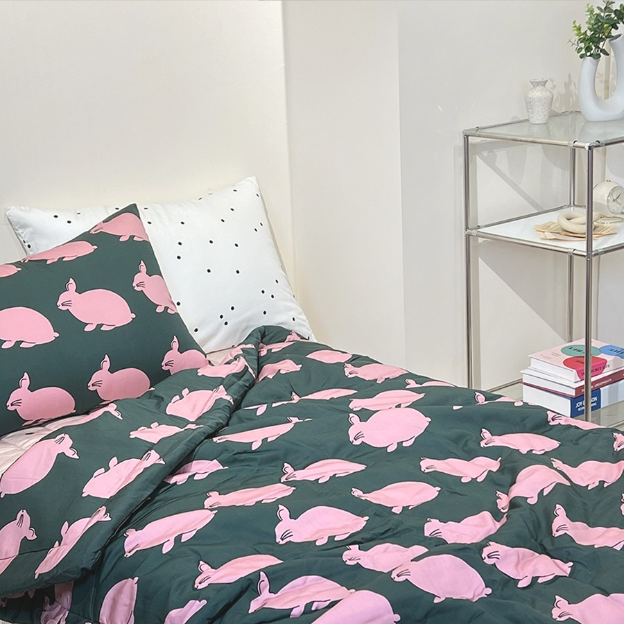 캐리마켓 -  [a.o.b] Rabbit comforter bedding