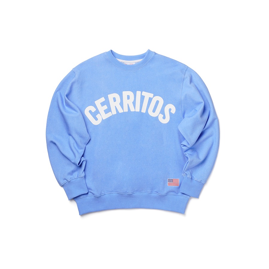 캐리마켓 -  [호텔세리토스] (성인) Cerritos Washing Sweat-shirt [Blue]