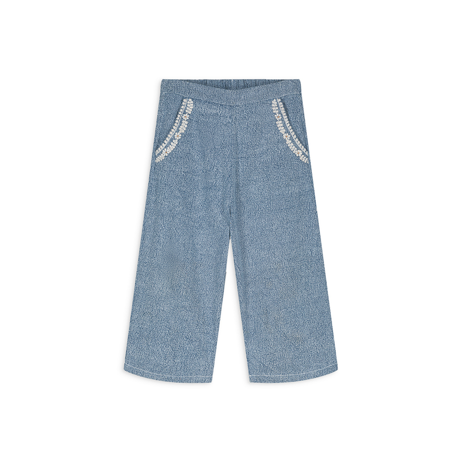 캐리마켓 -  [루이스미샤] Pants Flor STONE BLUE (4~6Y)