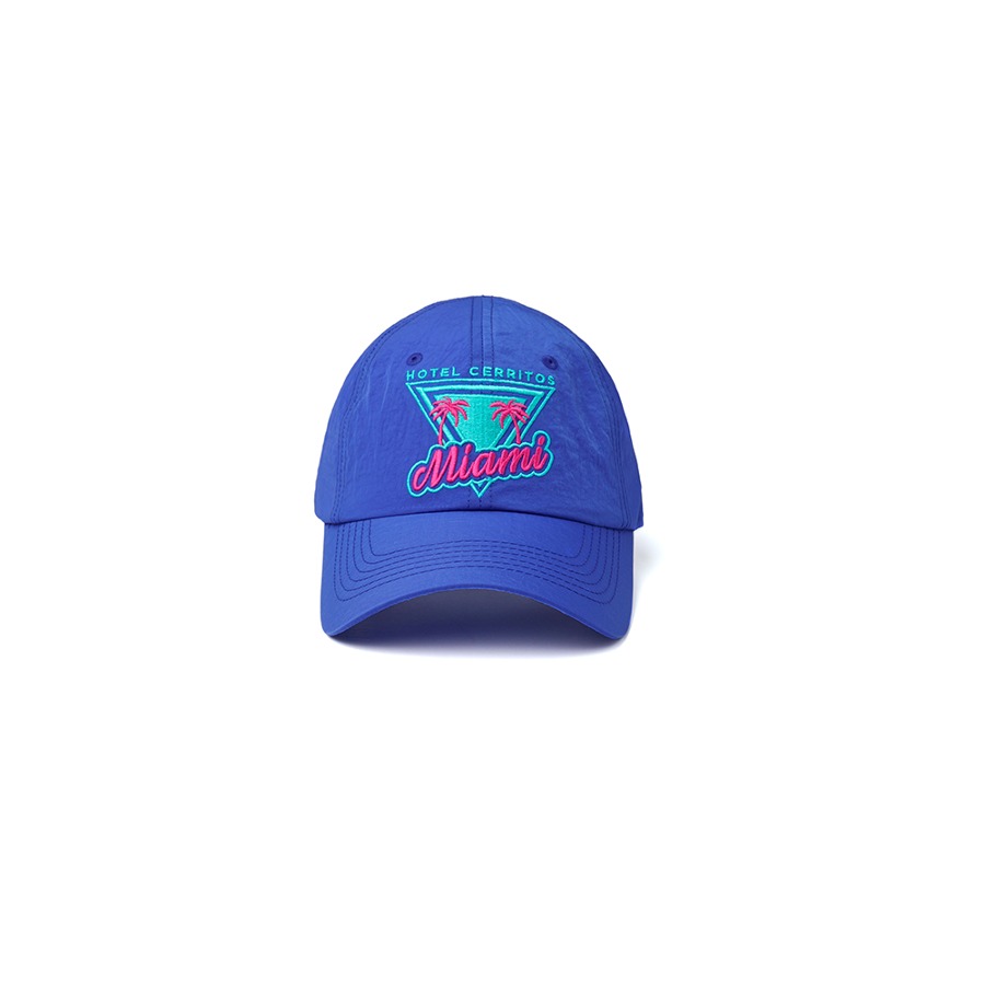 캐리마켓 -  [호텔세리토스] (성인) Miami PalmTree Ball Cap [Blue]