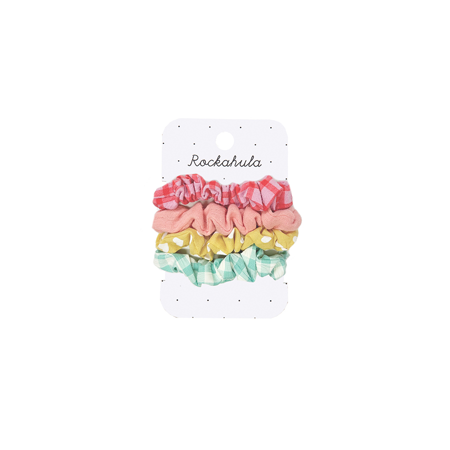 캐리마켓 -  [락카훌라키즈] Colour Pop Scrunchie Set