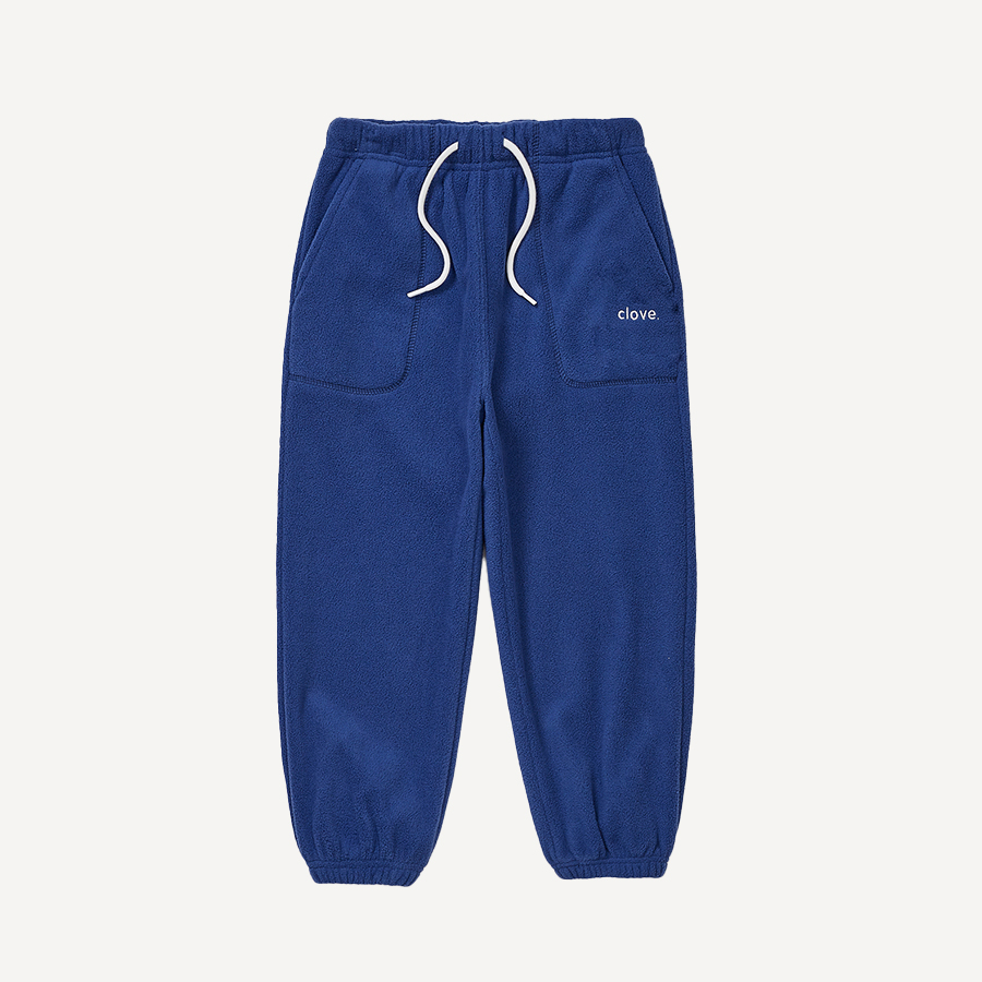 캐리마켓 -  [클로브] Logo Fleece Pants_Kids (Blue)