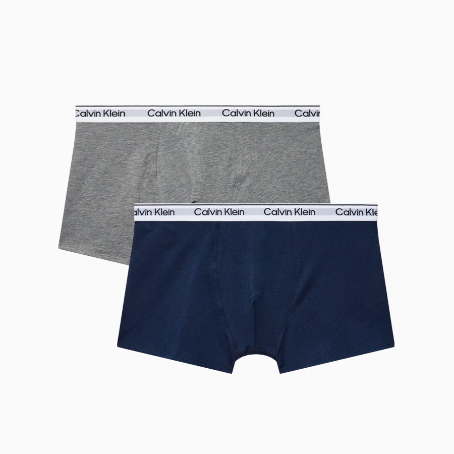 캐리마켓 -  [CK Kids Underwear] 2PK TRUNK Grey/Navy