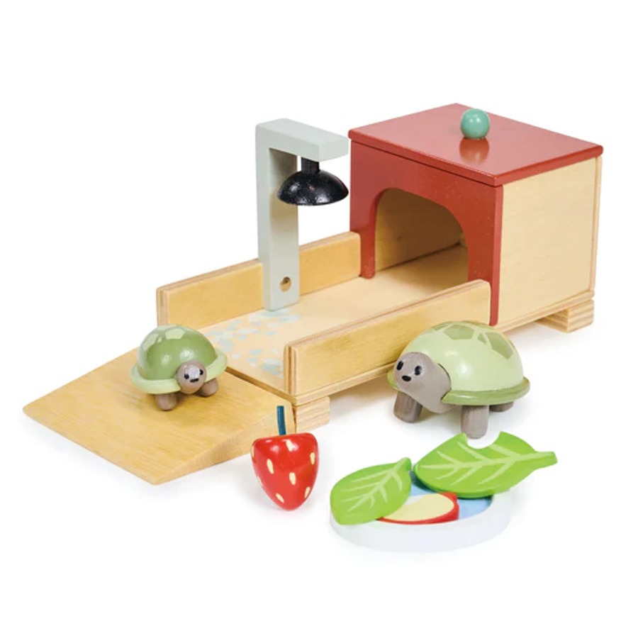 캐리마켓 -  [텐더리프] 미니어처 거북이 애완 동물 원목 교구 장난감 선물