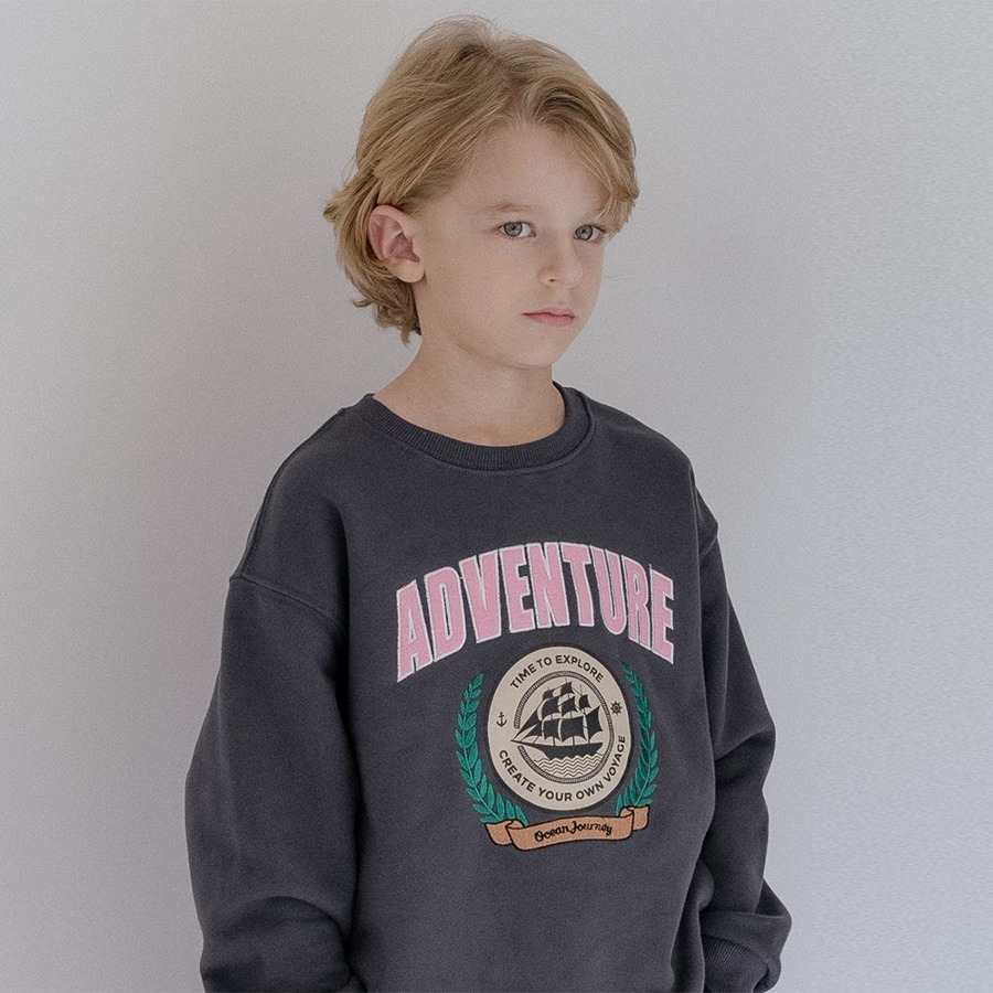 캐리마켓 -  [아이보리스튜디오] [KIDS] Adventure sweatshirt
